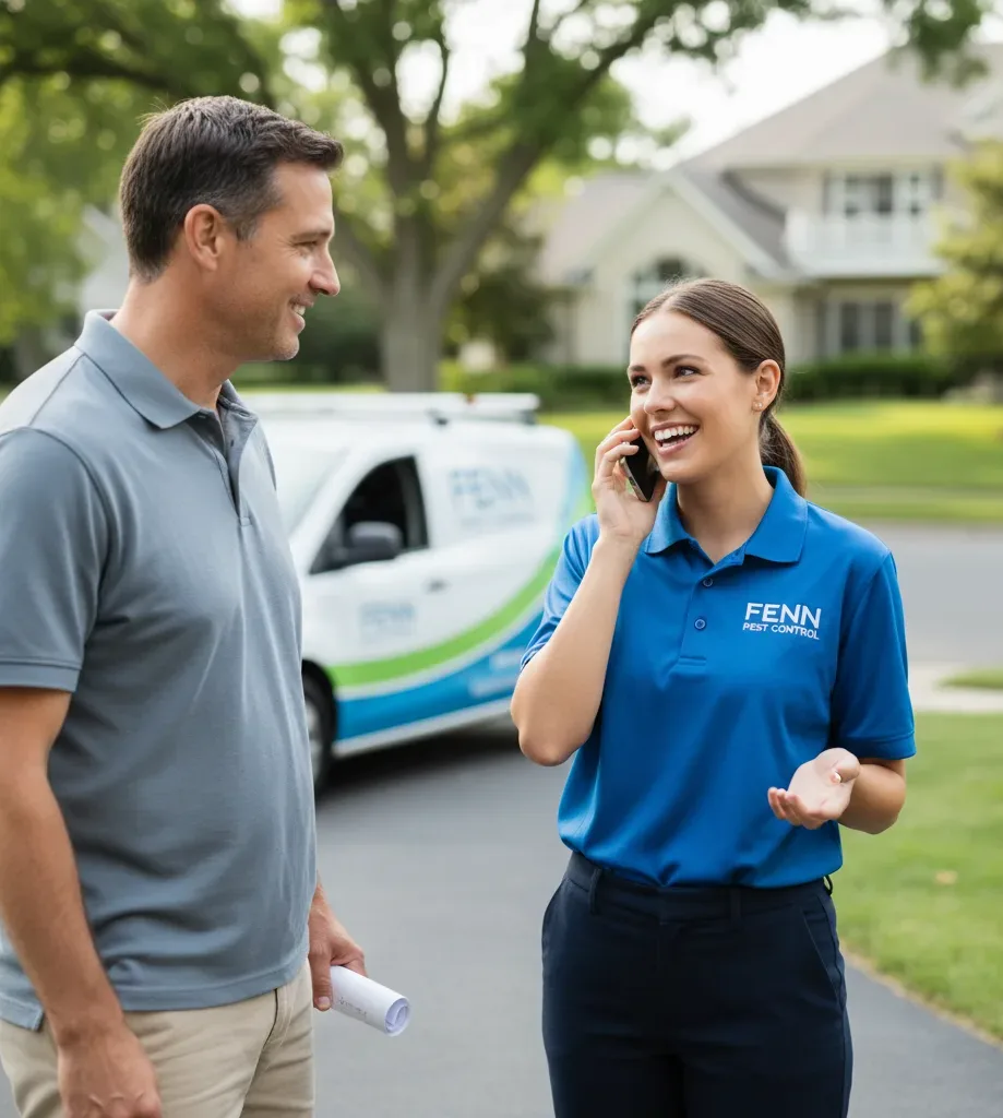 Fenn Pest Control customer support in Mason
